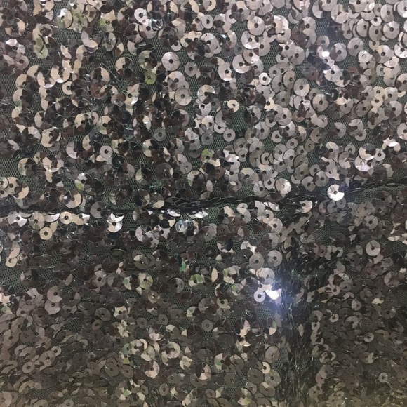 Peplum Topshop Sequined Top - Picture 2 of 2